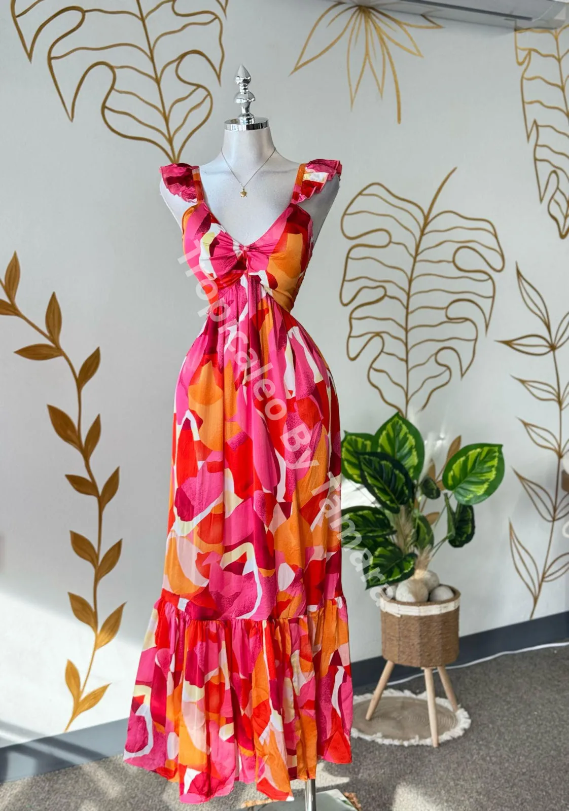 Summer Bloom Maxi Dress
