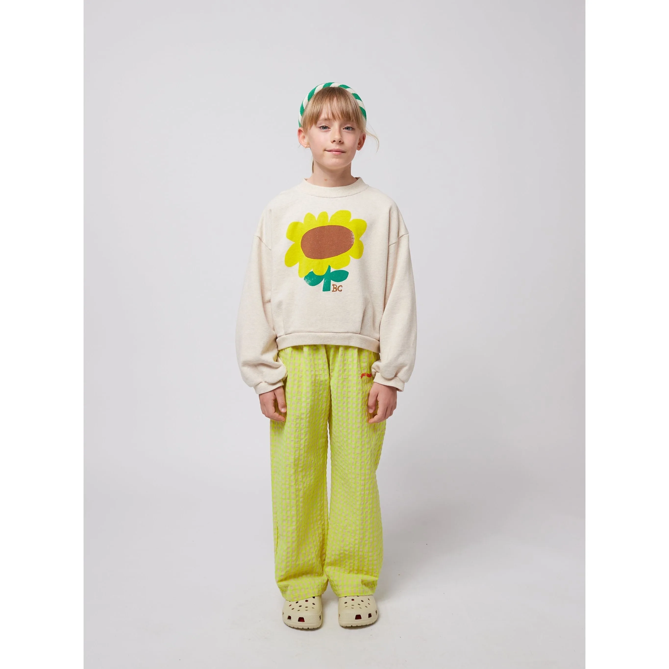 Sunflower Cropped Sweatshirt
