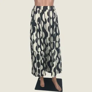 Sunny Girl Linen Blend Midi Skirt 8