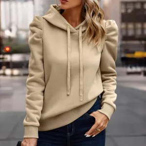 Sweat à capuche décontracté et élégant pour femme