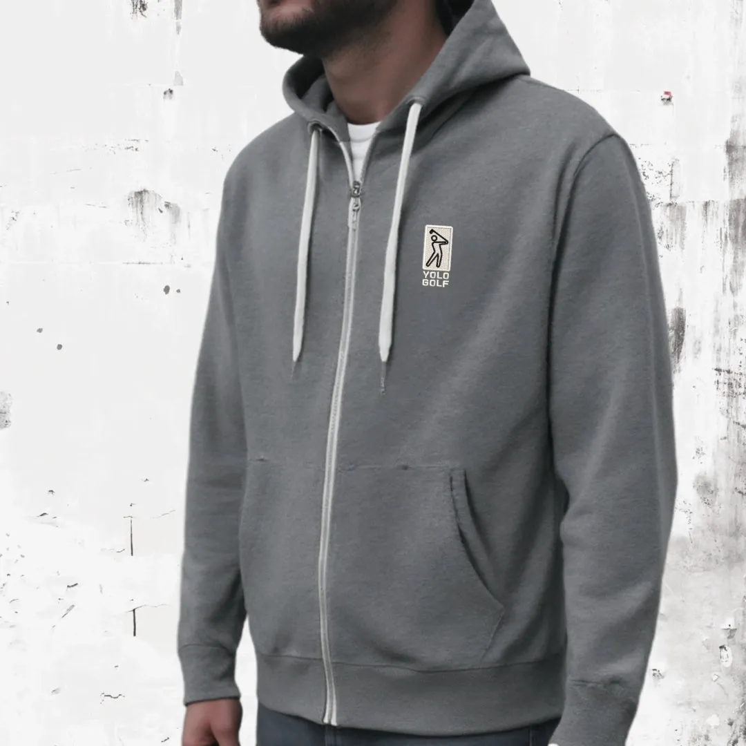Swingman French Terry Heather Full-Zip Hoodie