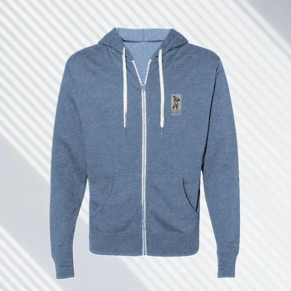 Swingman French Terry Heather Full-Zip Hoodie