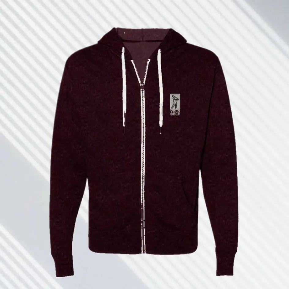 Swingman French Terry Heather Full-Zip Hoodie