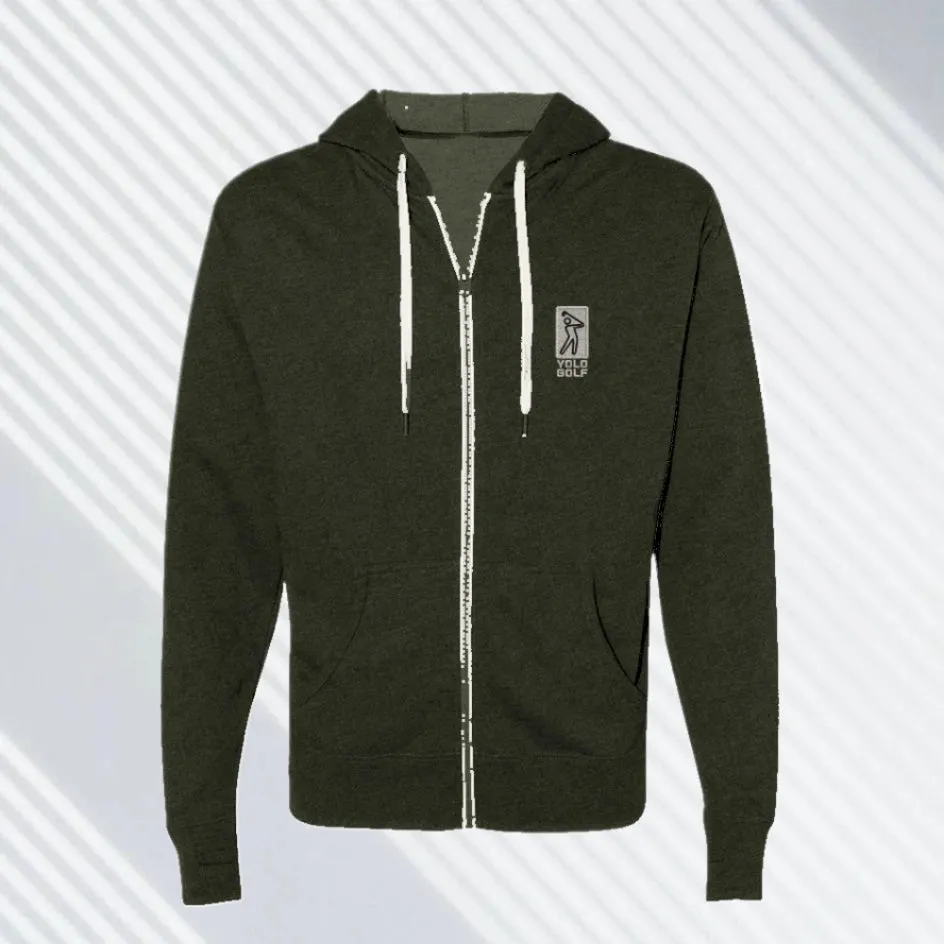 Swingman French Terry Heather Full-Zip Hoodie