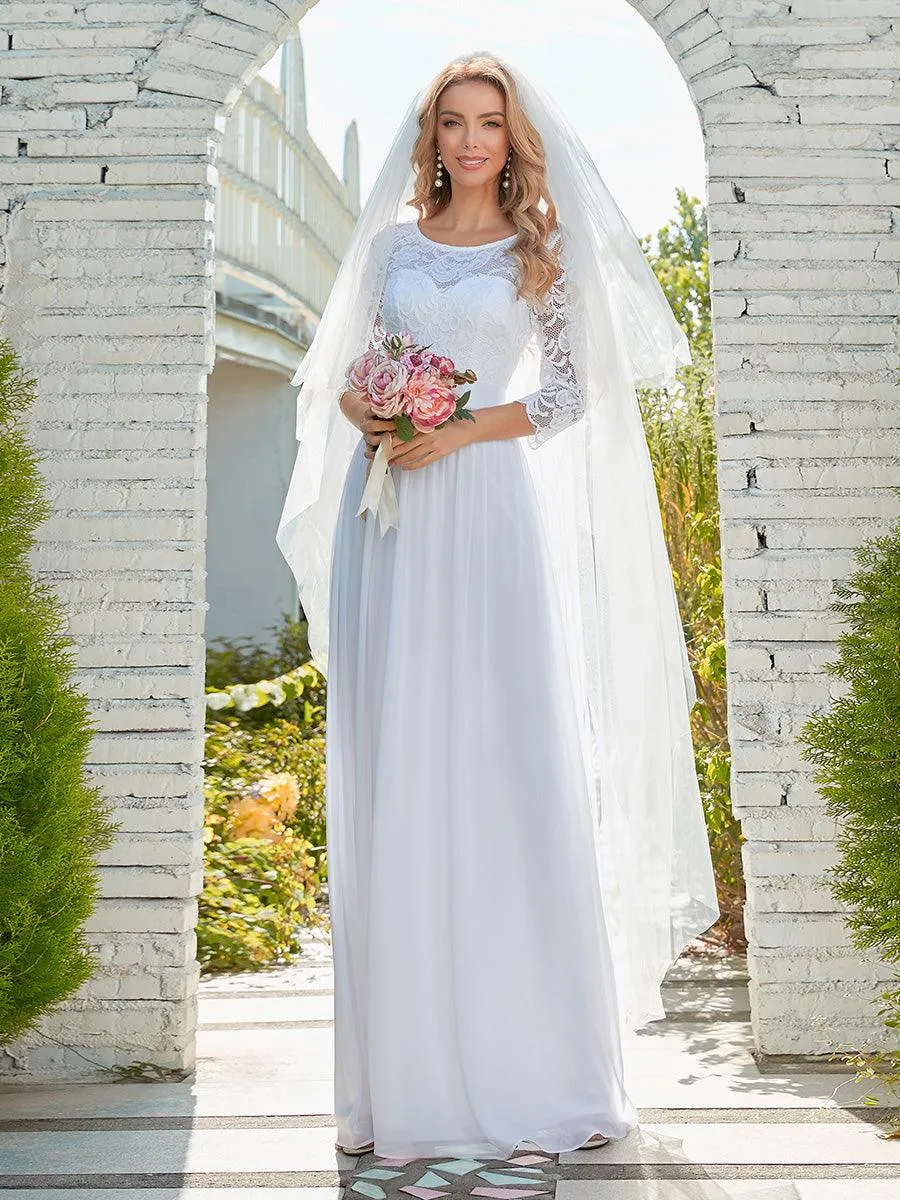Taille Personnalisée Dentelle transparente sexy longue Robe de soirée