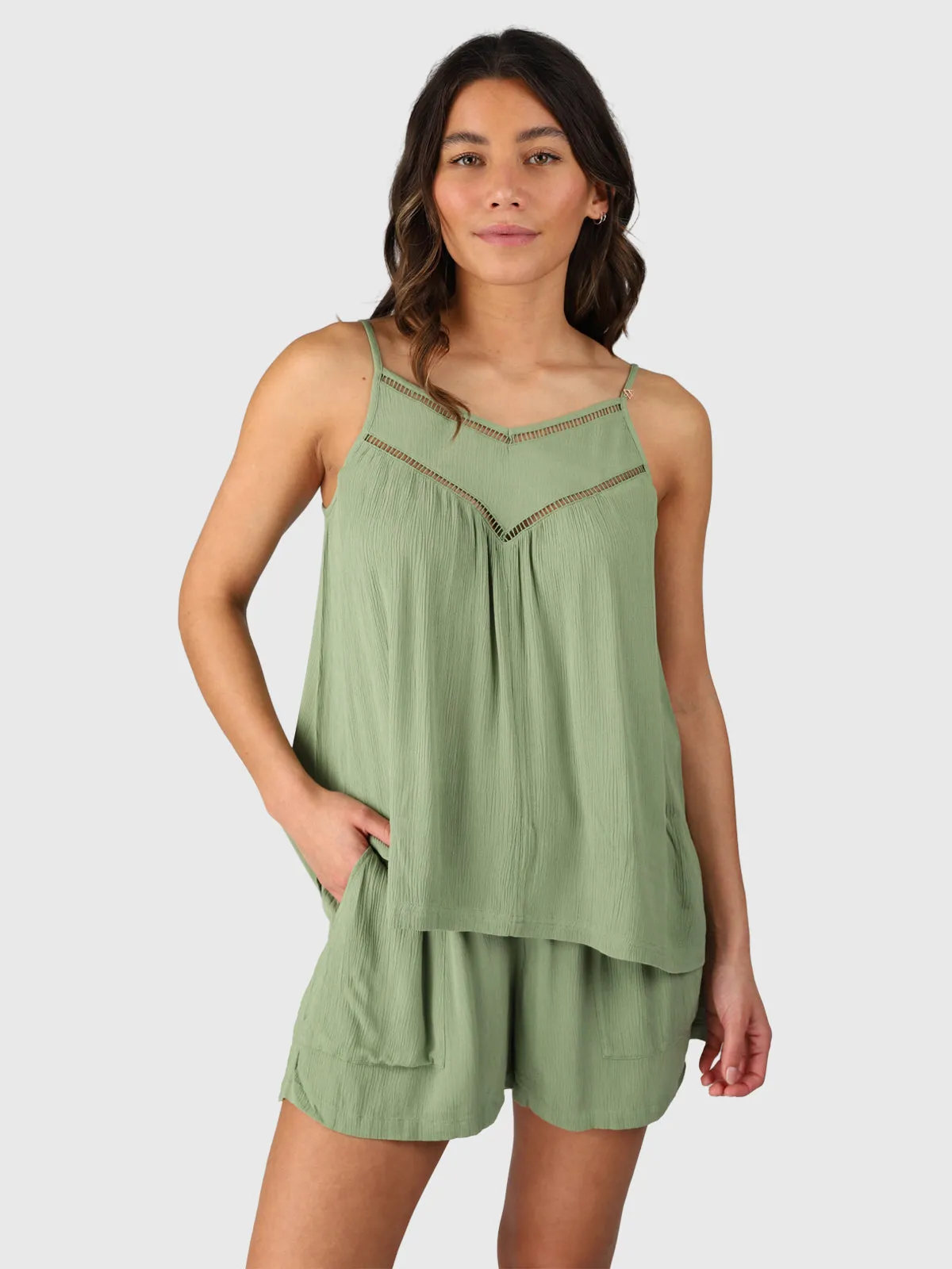 Tanye Women Top | Eucalyptus