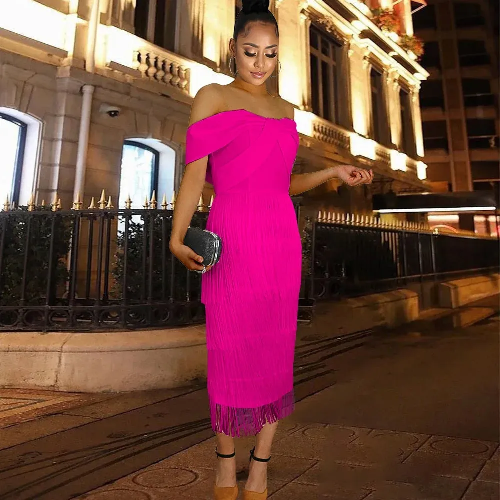 Tassel dresses for women