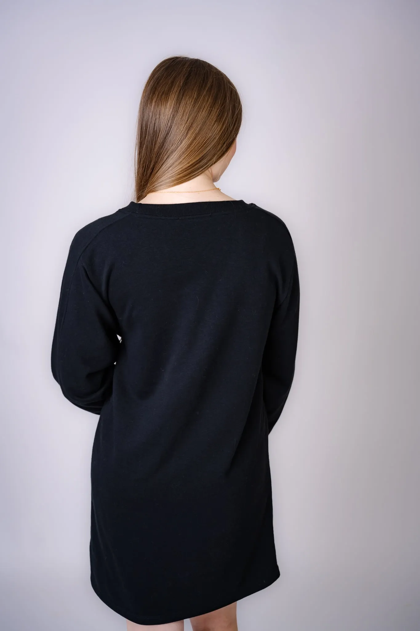 Terry Sweatshirt Dress