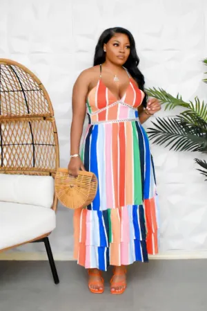 The “Happy Hour” Color Block Dress