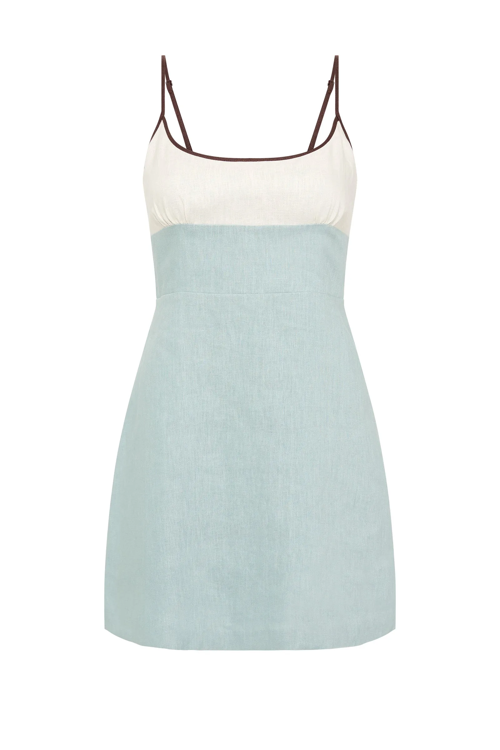 THILDA LINEN MINI DRESS