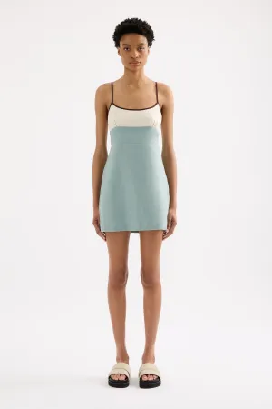 THILDA LINEN MINI DRESS