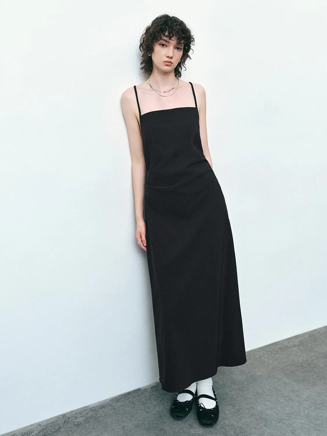 Thin Strap Straight Dresses