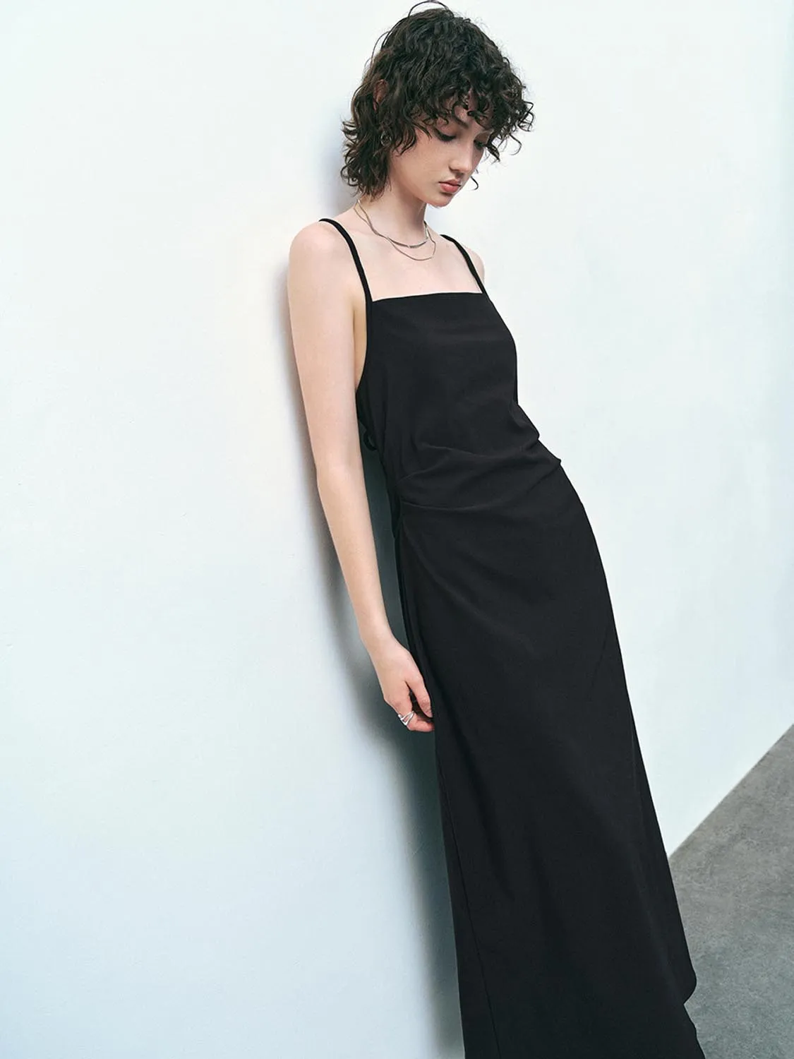 Thin Strap Straight Dresses