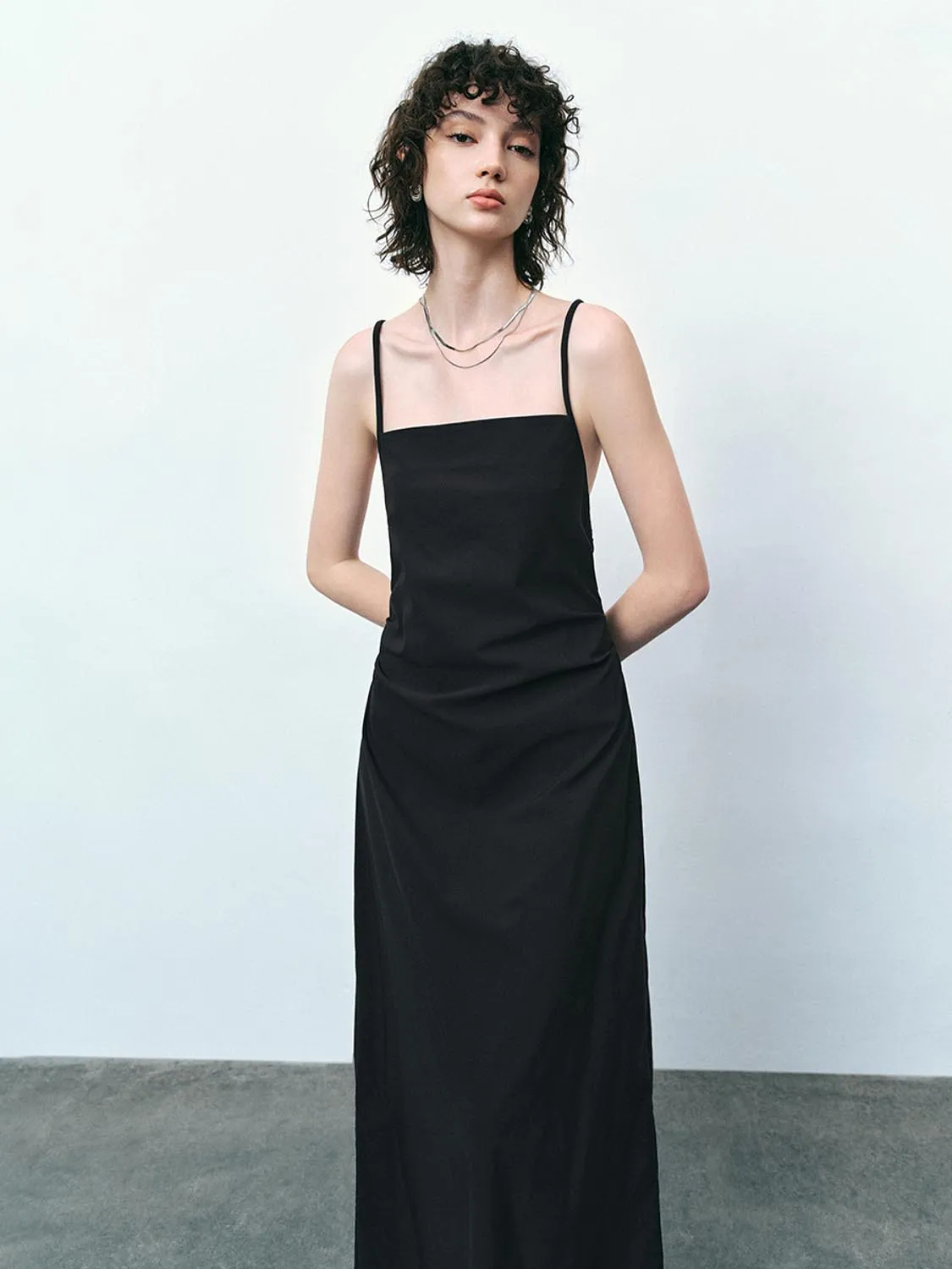 Thin Strap Straight Dresses