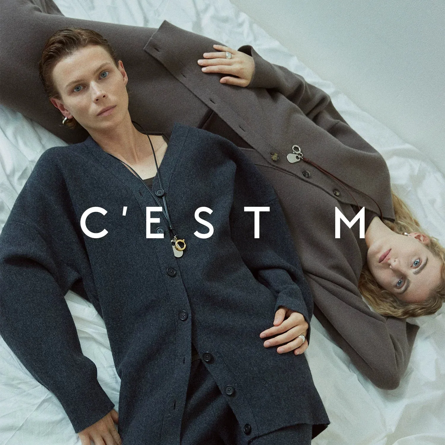 Three-Piece Cashmere Wool Ensemble