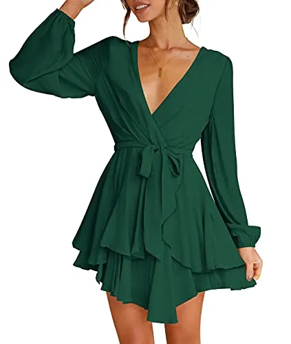 Tie Waist Flare Dress