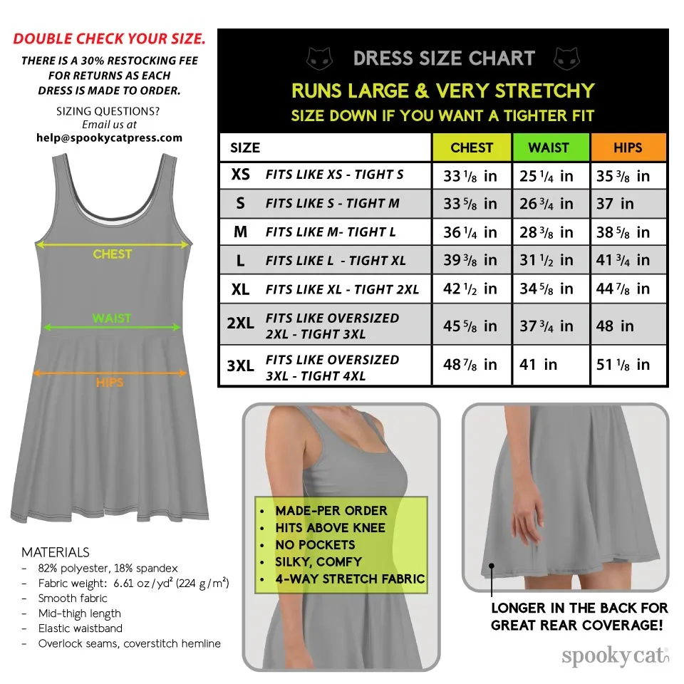 Tiki Totem Skater Dress