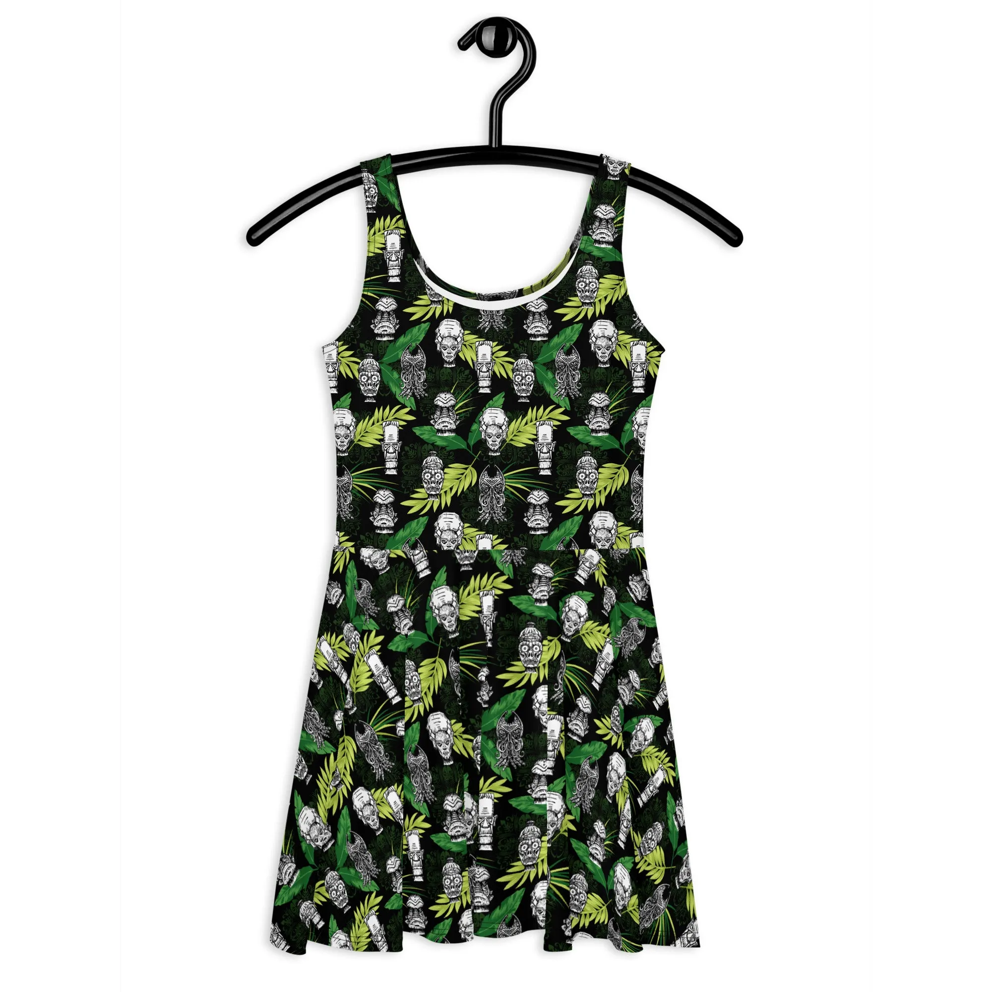 Tiki Totem Skater Dress