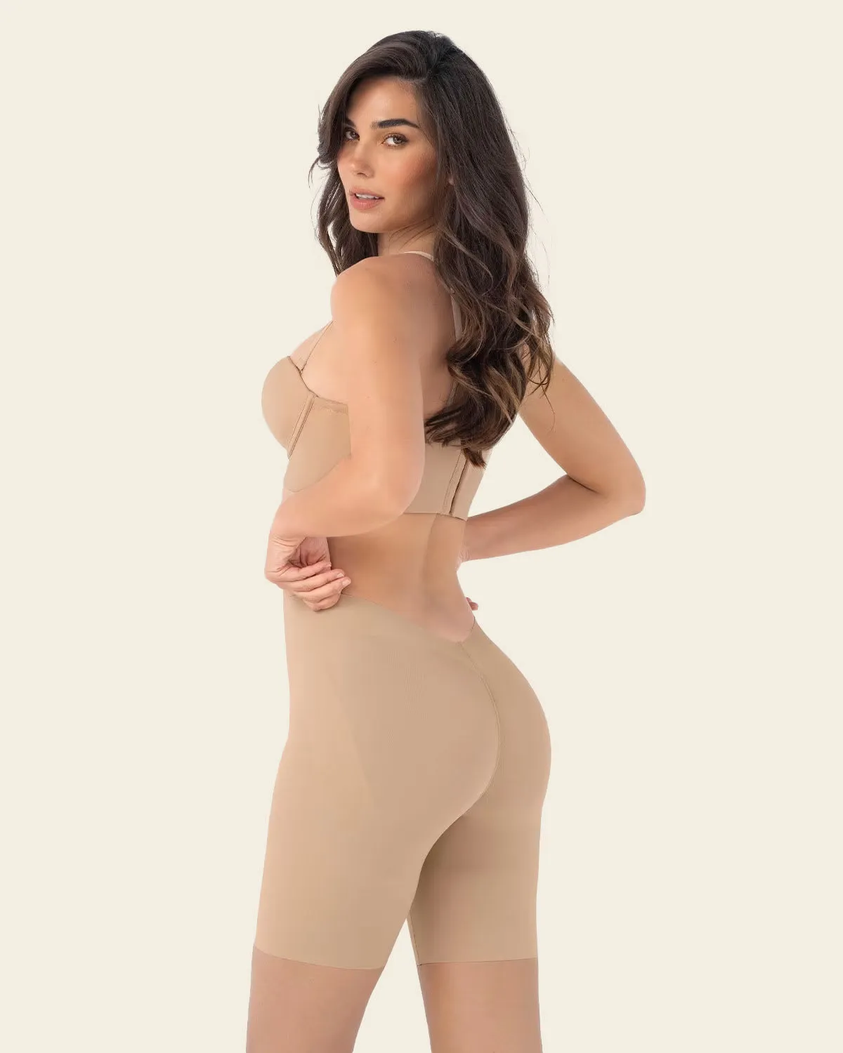 Undetectable Backless Moderate Shaper Short