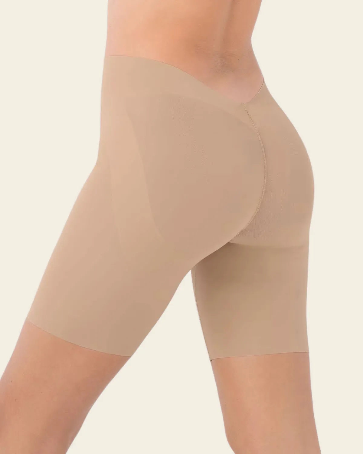 Undetectable Backless Moderate Shaper Short