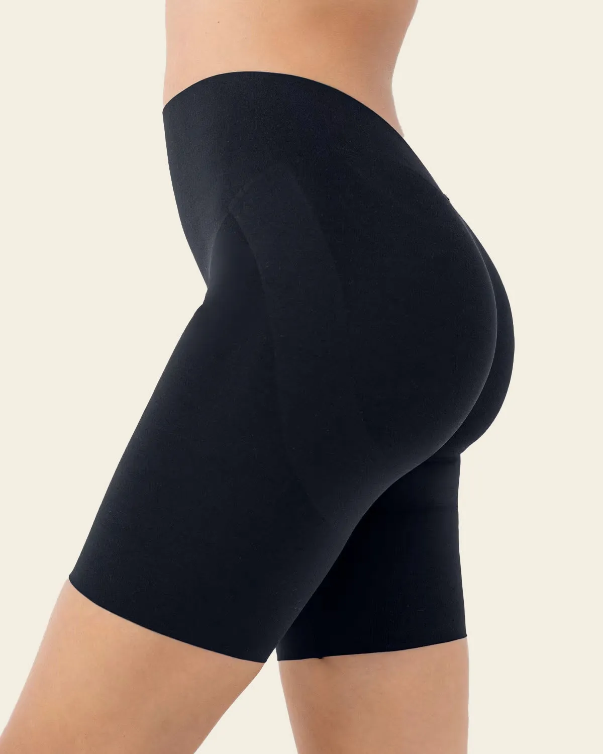 Undetectable Backless Moderate Shaper Short
