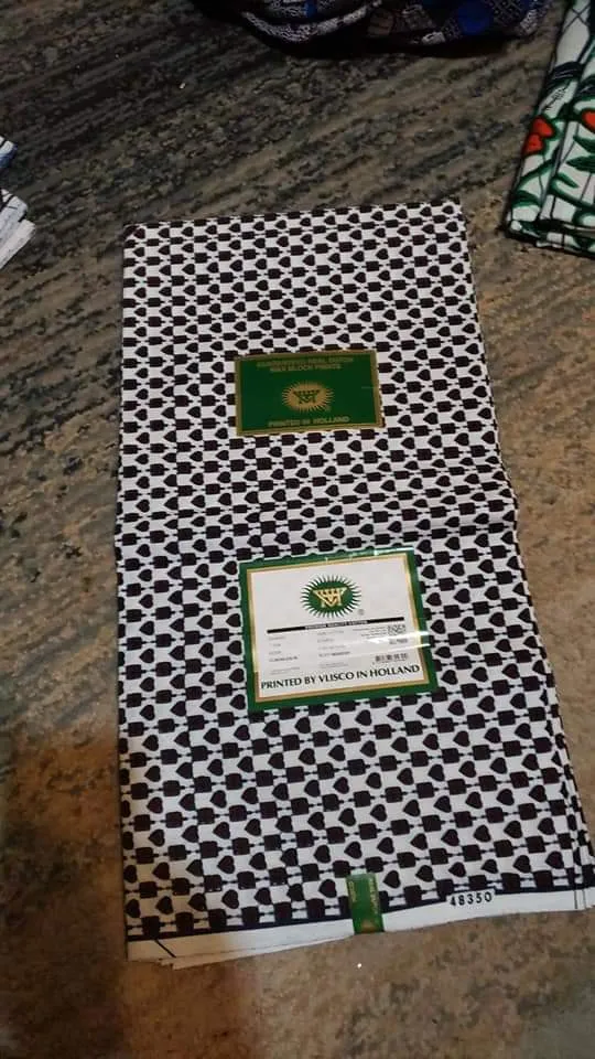 Unique Designed Printed Original Fabrics - Black & White