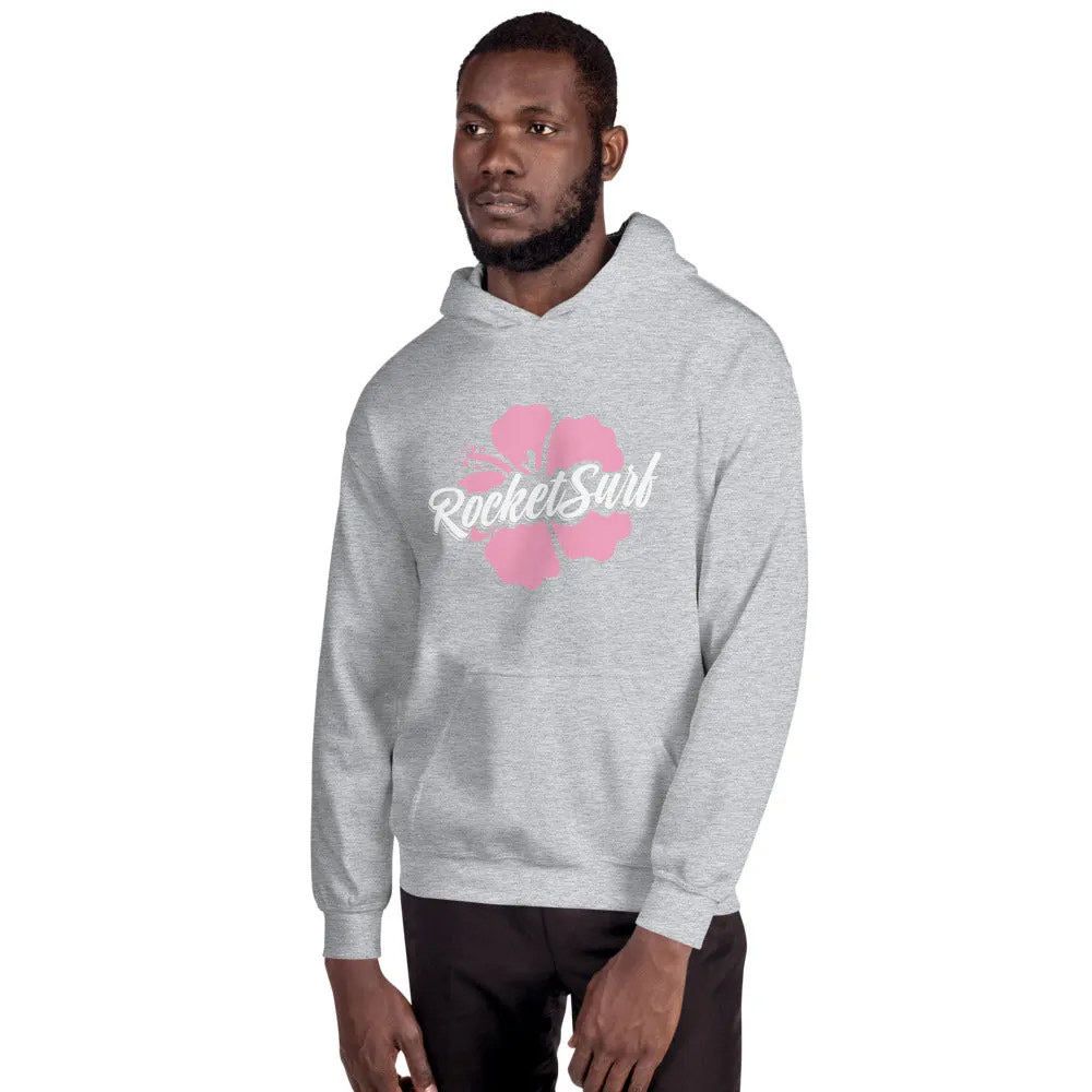 Unisex Hoodie Pink Flower