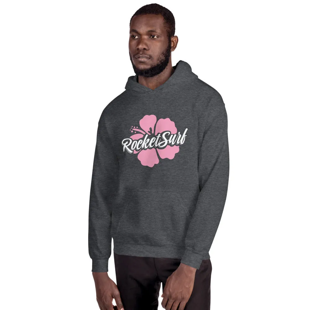 Unisex Hoodie Pink Flower
