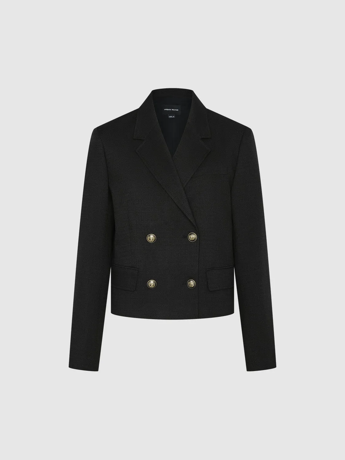 V-Neck Straight Blazers