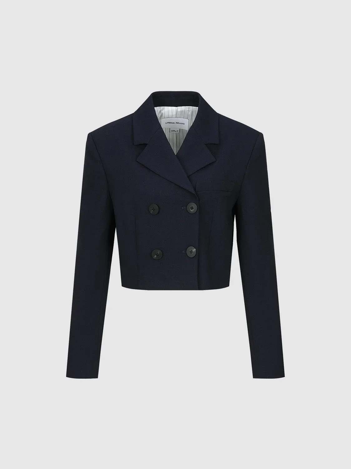 V-Neck Straight Blazers