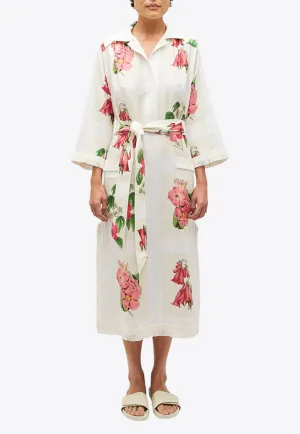 Verandah Floral Midi Tunic Dress