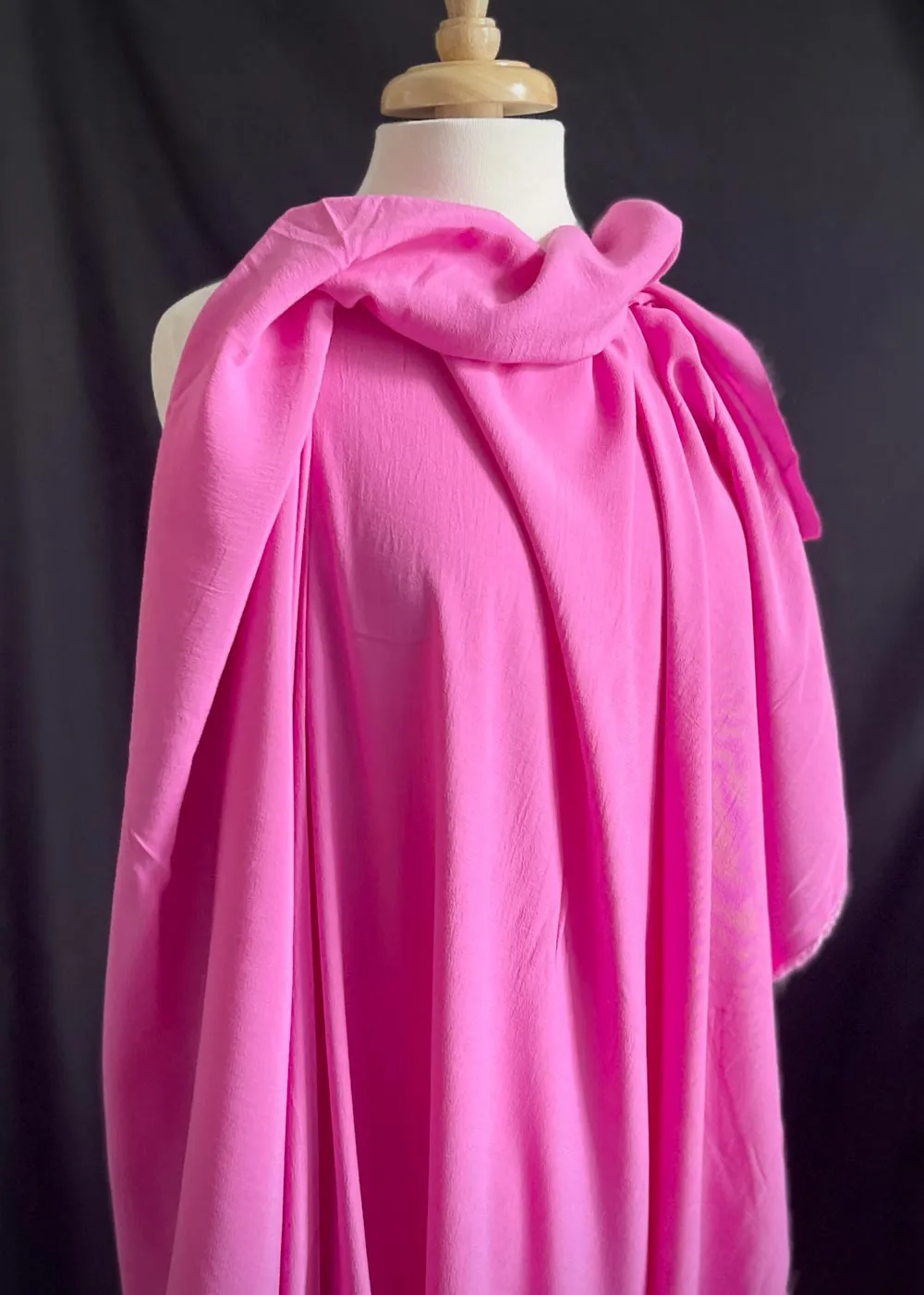 Viscose Moss Crepe - Jellyfish Mauve