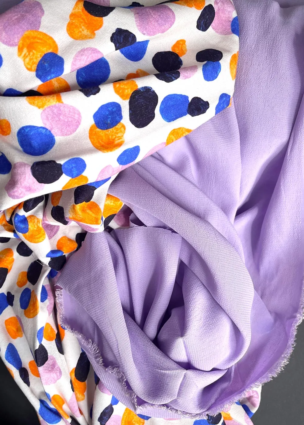 Viscose Moss Crepe - Jellyfish Mauve