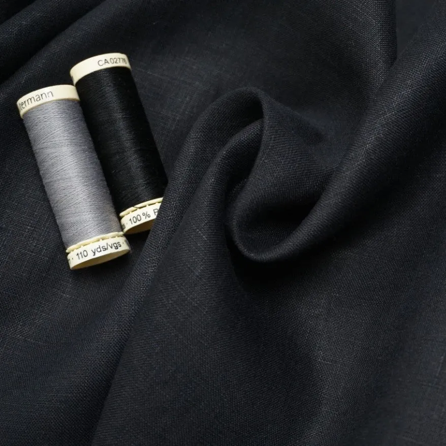 Warsaw - Suiting Linen - Black