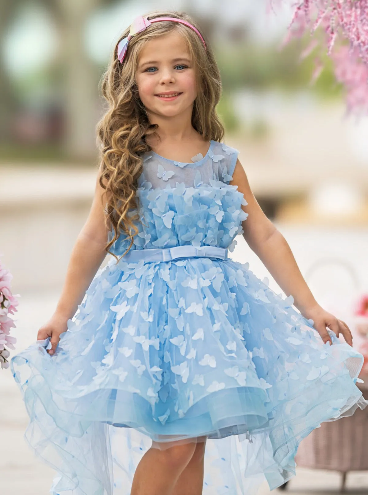 When Dreams Come True Blue Butterfly Dress