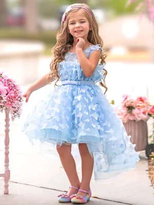 When Dreams Come True Blue Butterfly Dress