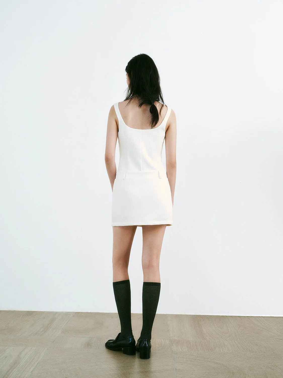 Wide Strap Straight Dresses