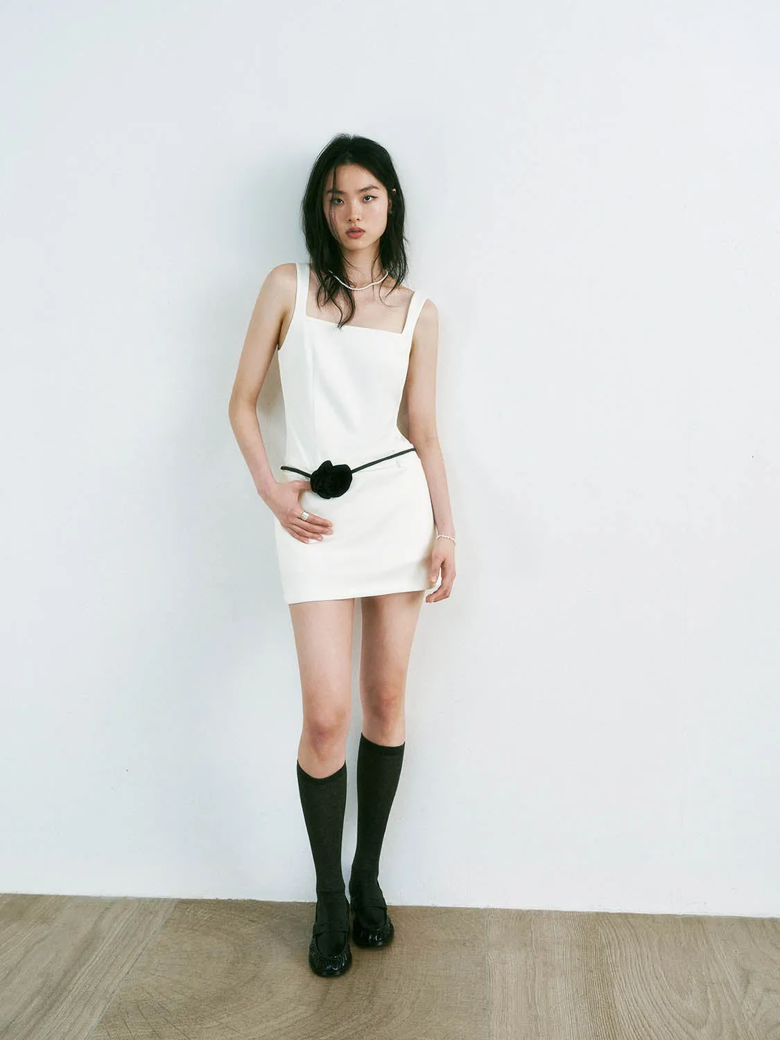 Wide Strap Straight Dresses