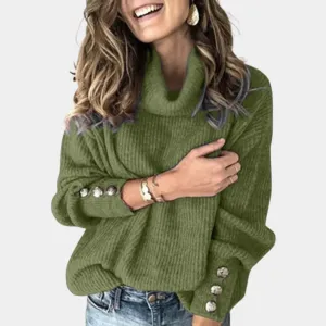 Women's Knit Turtleneck Sweater