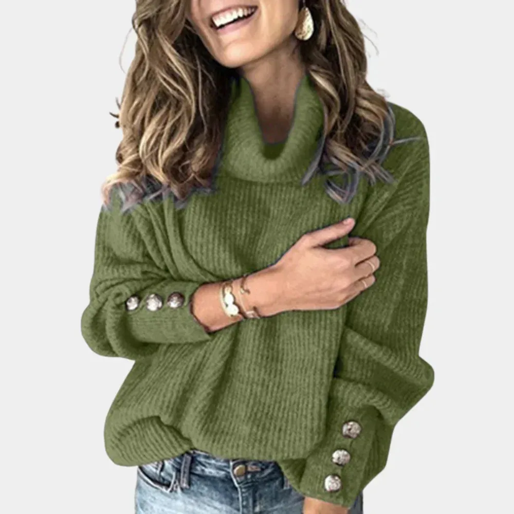Women's Knit Turtleneck Sweater