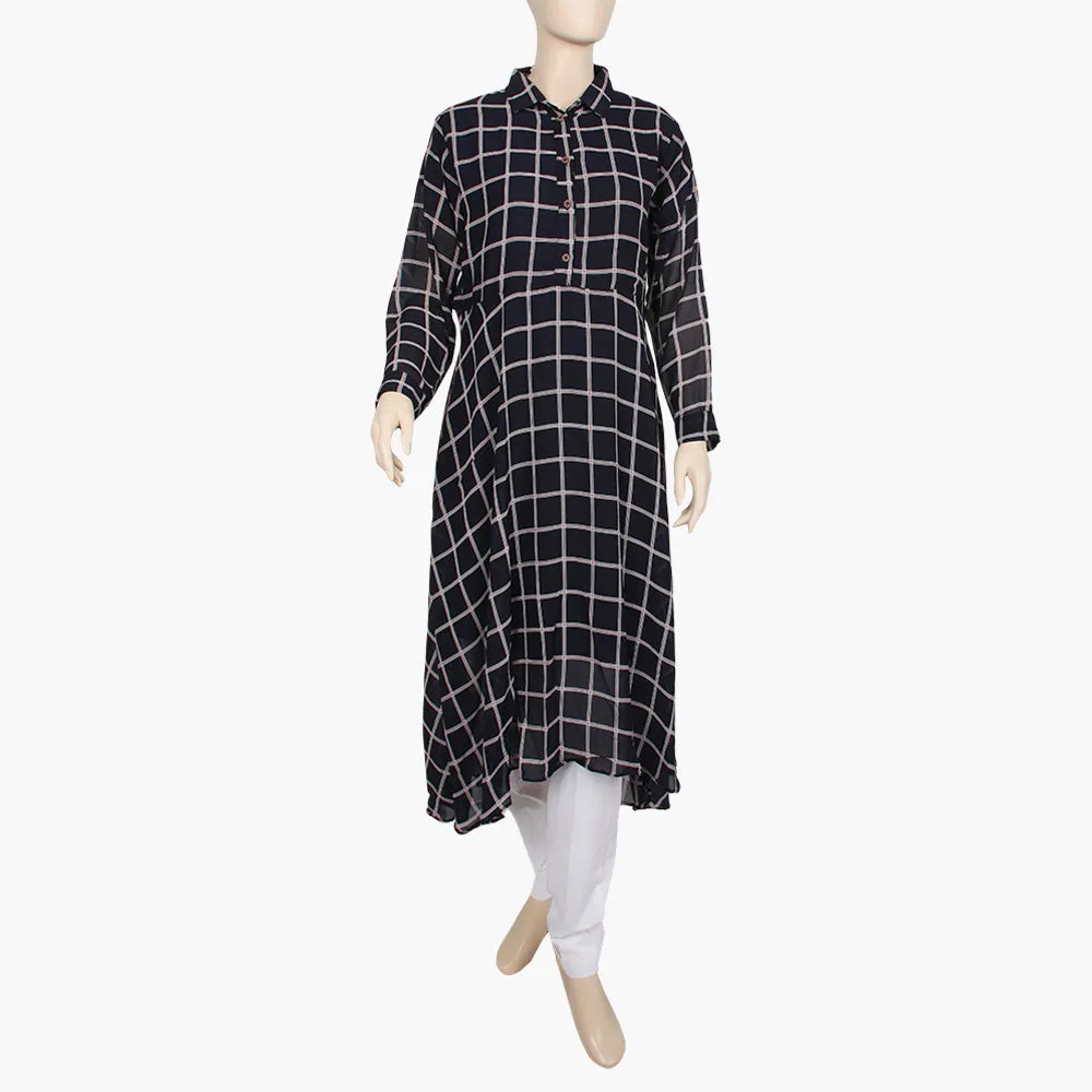 Women's Long Maxi - Navy Blue