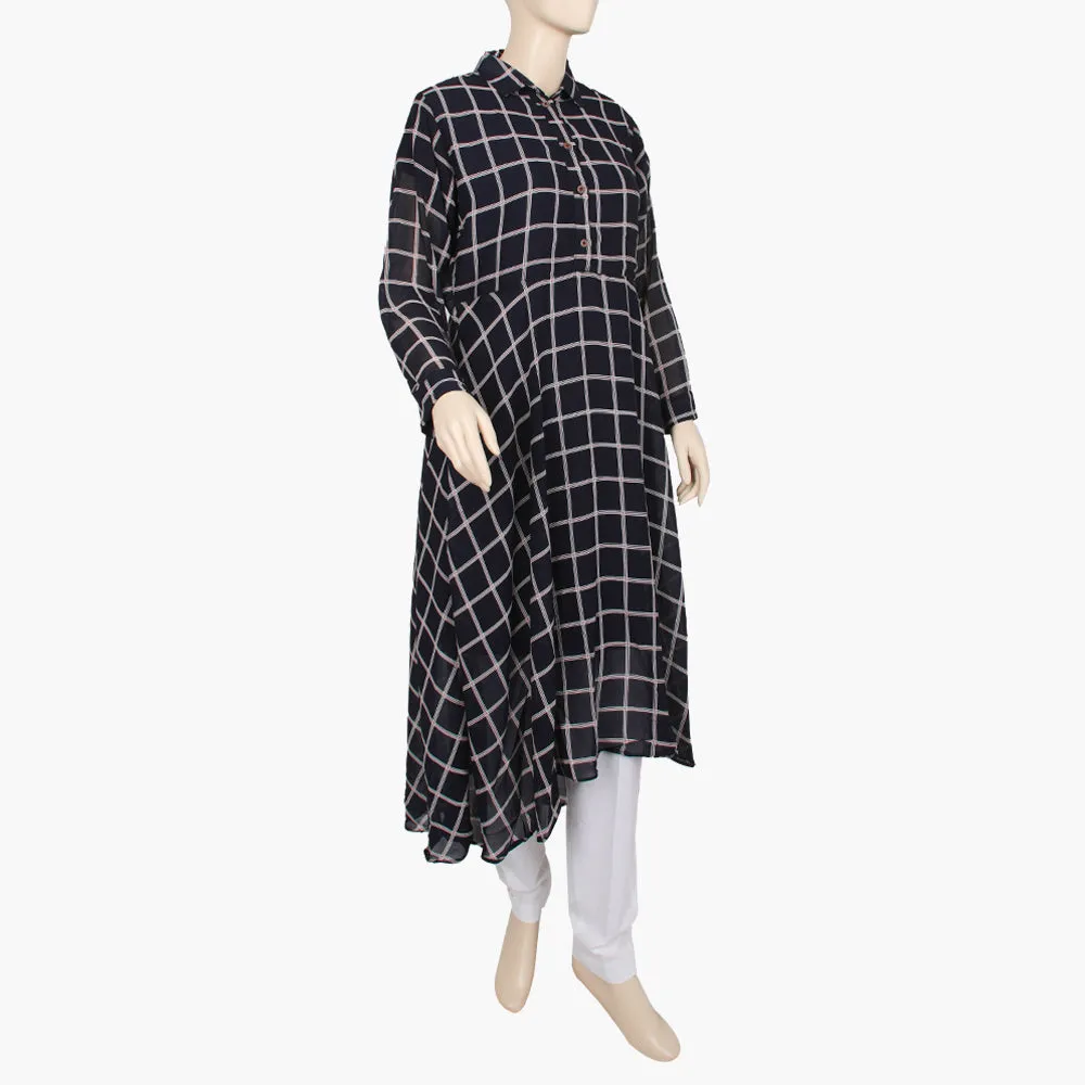 Women's Long Maxi - Navy Blue