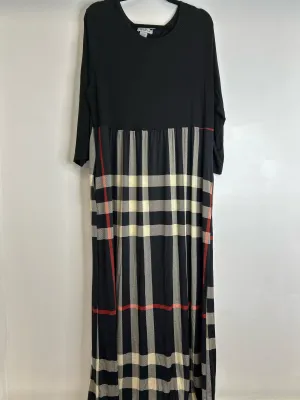 Womens Size 3XL Misses Black Perfectly Priscilla Dress