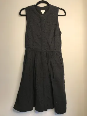 Womens Size 8 Misses Black J Crew Dress
