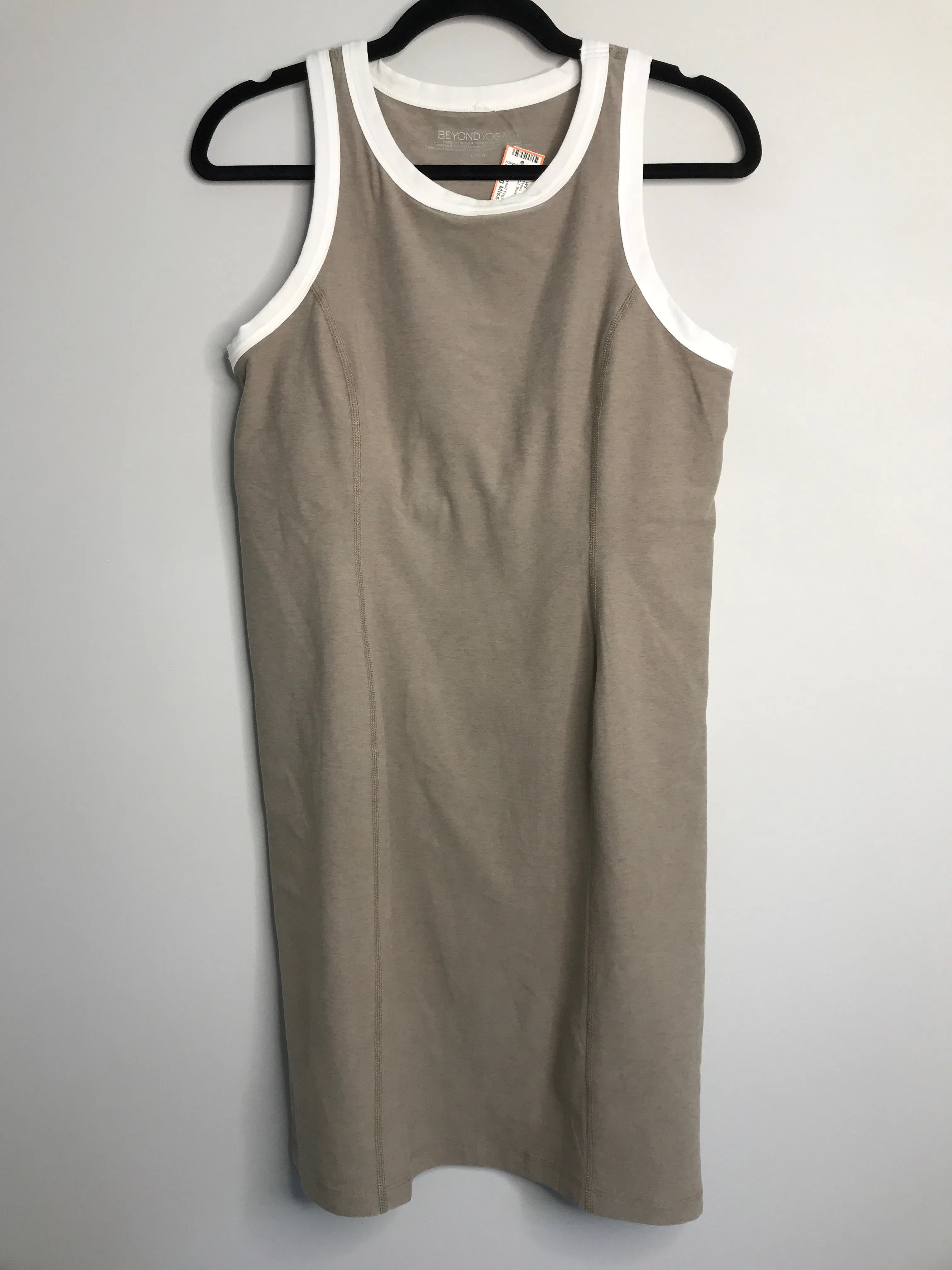 Womens Size Lg Misses Brown Beyond Yoga Dress