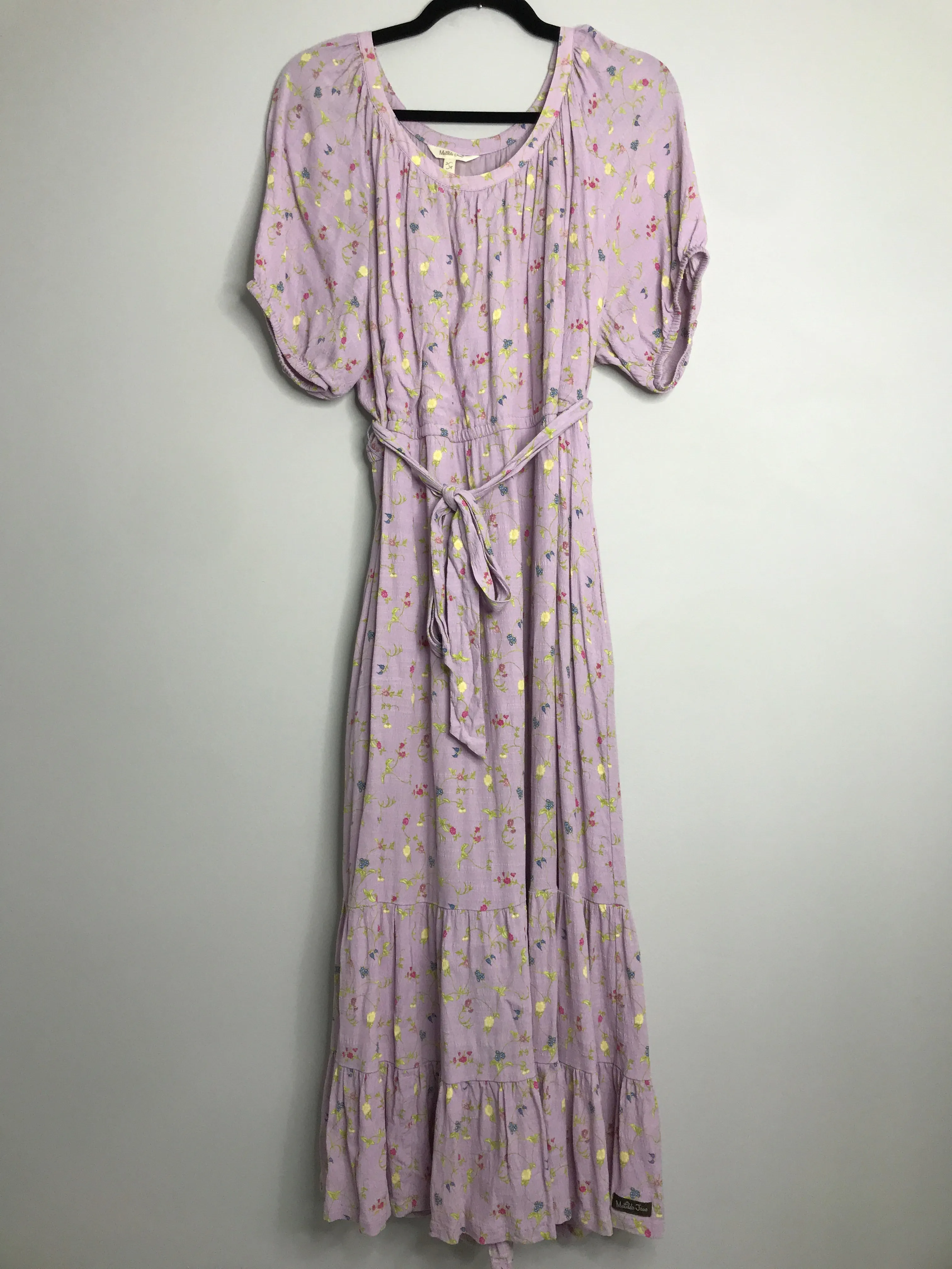Womens Size Lg Misses Purple Matilda Jane Dress