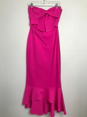 Womens Size Med Misses Pink Fore Dress