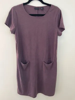 Womens Size Med Misses Purple Tahari Dress