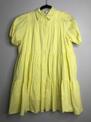 Womens Size Sm Misses Yellow Hyfve Dress