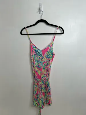 Womens Size XSm Misses Pink Lilly Pulitzer Romper
